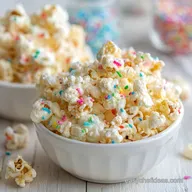 Funfetti Popcorn Recipe for 12 Servings