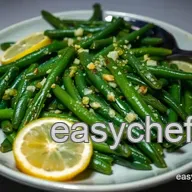 My Easy Garlic and Lemon Saut&eacute;ed Green Beans Recipe