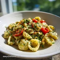 Pasta Dinner Idea with Garlic and Herbs in 15 Minutes
