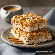 Giant Peanut Butter Rice Cakes The Ultimate NoBake Crunch Slab Recipe