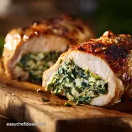 Foolproof Mediterranean Stuffed Chicken Breast in Oven Goat Cheese Spinach