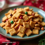 Grandmas Christmas Chex Mix The Ultimate Buttery Holiday Snack