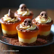Graveyard Pudding Cups Spooktacular Halloween Spooky Treats