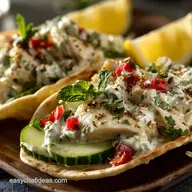 Greek Tzatziki Fish Tacos Healthy, Easy Weeknight Mediterranean Meal