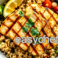 Easy & Juicy Grilled Chicken Quinoa Bowl - Healthy Delight: My Fail-Proof Herb Glazed Method
