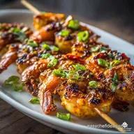 Coconut Red Curry Shrimp Skewers: Quick Grilled Thai BBQ Recipe