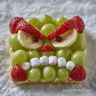 Grinch Fruit Platter in 20 Minutes