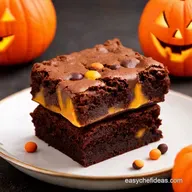 Spooktacular hallowin brownies Easy Candy Melt Recipe