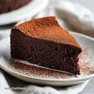 Healthy Chocolate Cake: Moist and Fudgy