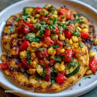 Healthy Roasted Vegetable Tostadas for 8