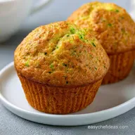 Zucchini Muffins with Maple Syrup