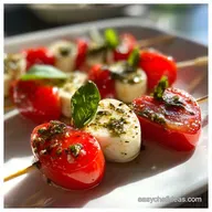 Delicious Valentines Day Finger Food Idea with Heart Shaped Caprese: Romantic Appetizer