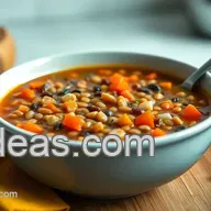 Hearty Homestyle Lentil Soup: A Family Favorite for Chilly Nights