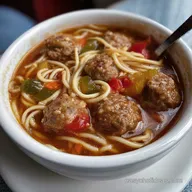 Meatball and Spaghetti Soup: The Ultimate Comfort Meal Recipe
