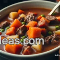 My Hearty Vegetable Beef Soup Crock Pot: A Family Comfort Food Classic