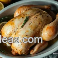 Succulent Whole Chicken Recipes: My Herb-Roasted Delight with Garlic & Lemon