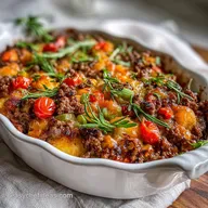Hobo Casserole Ground Beef Recipe Easy for 6