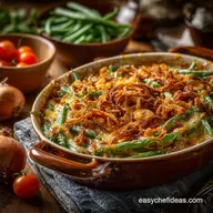 The Best Green Bean Casserole with Fresh Beans and Scratch Sauce