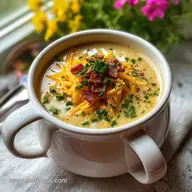 The Best Homemade Loaded Potato Soup in 40 Minutes