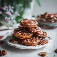 Homemade Turtle Candy with Pecans and Caramel in 115 Minutes