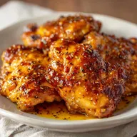 Honey Black Pepper Thighs in 40 Minutes