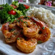 Honey Garlic Shrimp Easy 15 Minute: Sticky Glaze in 10 Mins