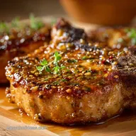 Honey Mustard Air Fryer Pork Chops Crispy Ready in 35 Minutes