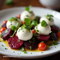 JewelToned Burrata Beet Salad Recipe Gastropub at Home