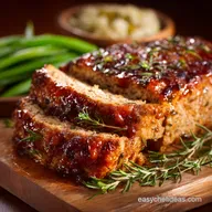 Turkey Meatloaf: Never Dry! The Chefs Juicy Recipe with Tangy Glaze