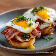 Keto Egg Bacon Sliders: Cheesy Weekend Fry-Up