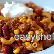 Kickin' Chili Mac Recipe: One-Pot Comfort in 40!