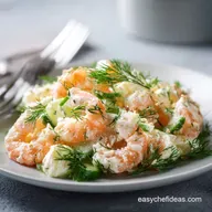 Classic Shrimp Salad with Dill Easy Healthy Lunch Idea