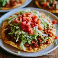 Lettuce Tomato Tostadas in 20 Minutes