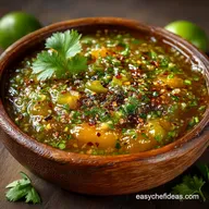The Best Smoky Bright Roasted Salsa Verde Tomatillo Salsa Recipe