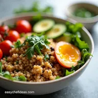 Mediterranean protein food prep Quinoa Power Bowls