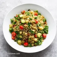 Mediterranean Quinoa Salad My GoTo Recette Ventre Plat