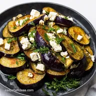 Roasted Aubergine Bliss Herbed Feta Recipe That Wows