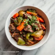 Mississippi Pot Roast Slow-Cooked for 8 Hours