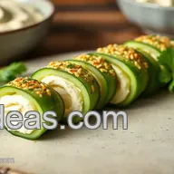 Why You Need to Try My No Bake Cucumber Cream Cheese Rollups!