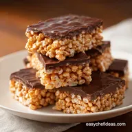 Peanut Butter Crunch Bars in 15 Minutes