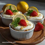 Lemon Cheesecake Yogurt Cups: 10-Minute Prep Dessert