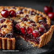 The Best OldFashioned Cherry Crumble Pie Recipe