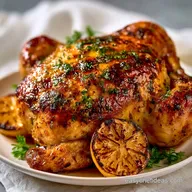 Olive Oil Roasted Chicken: Crispy