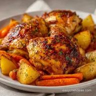 One Pan Chicken Thighs with Potatoes