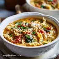 One-Pot Lasagna Soup: Velvety and Comforting