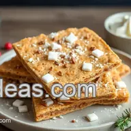 Delicious Oven Baked Graham Cracker Christmas Bark: A Festive Treat!