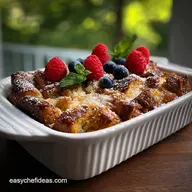 Overnight French Toast Casserole With Praline