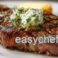 Steak Dinner Ideas: Pub-Style Ribeye with Herb Butter