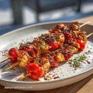 Grilled Chicken Skewers for Summer Party