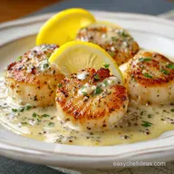 Pan Seared Scallops Recipe for 2 Servings